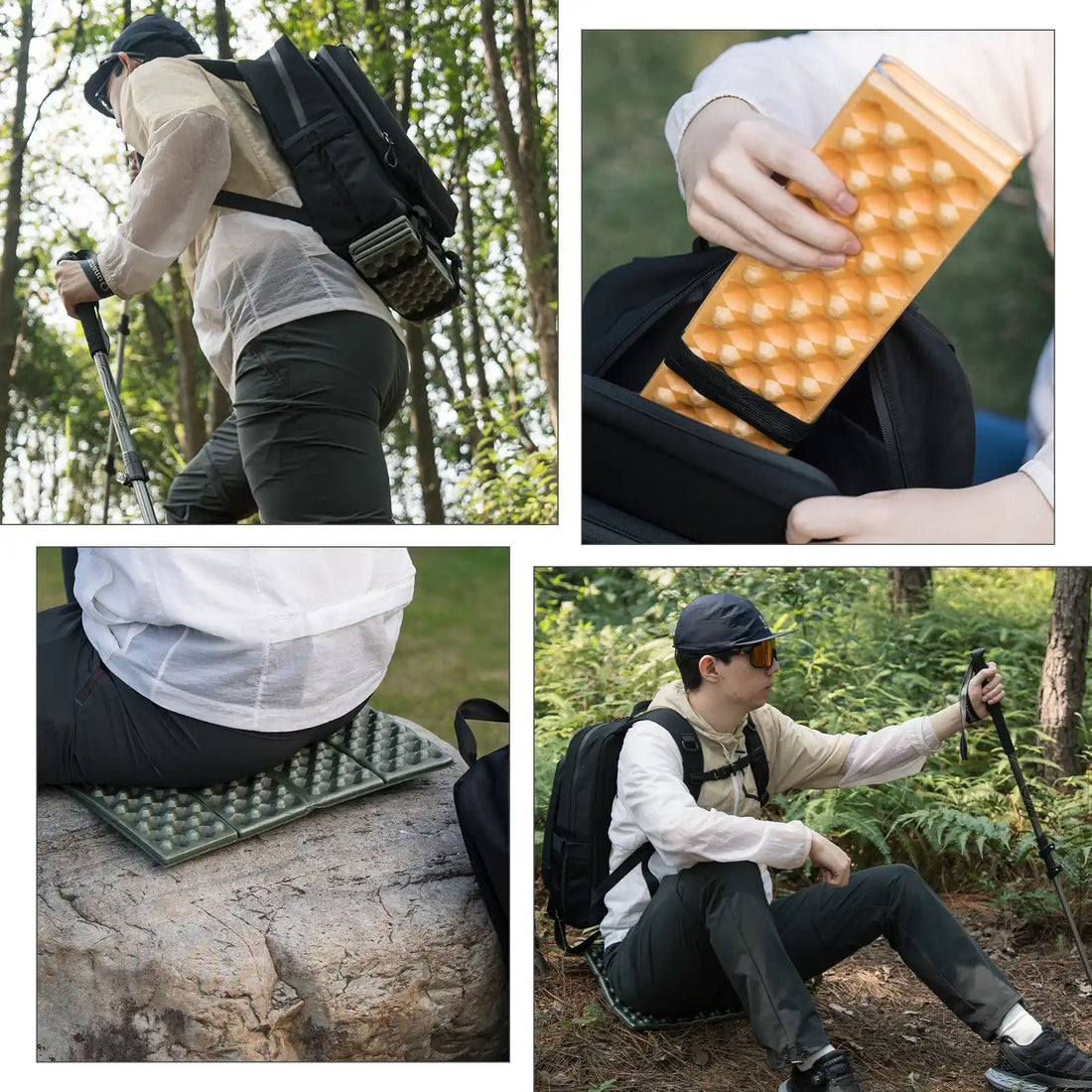 Folding Foam Seat Pad – Lightweight Camping & Hiking Mat