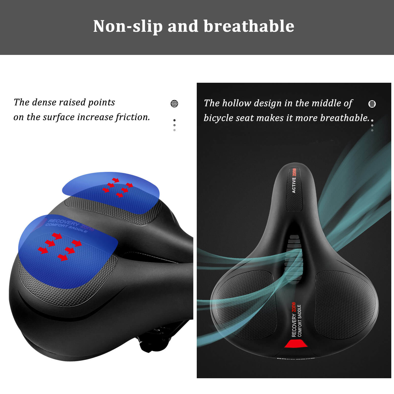 Bike Saddle – Comfort Cushion Seat