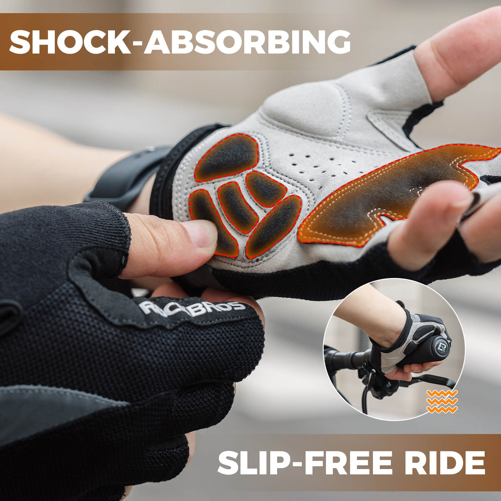 Half-Finger Cycling Gloves – Breathable Summer Ride Gloves