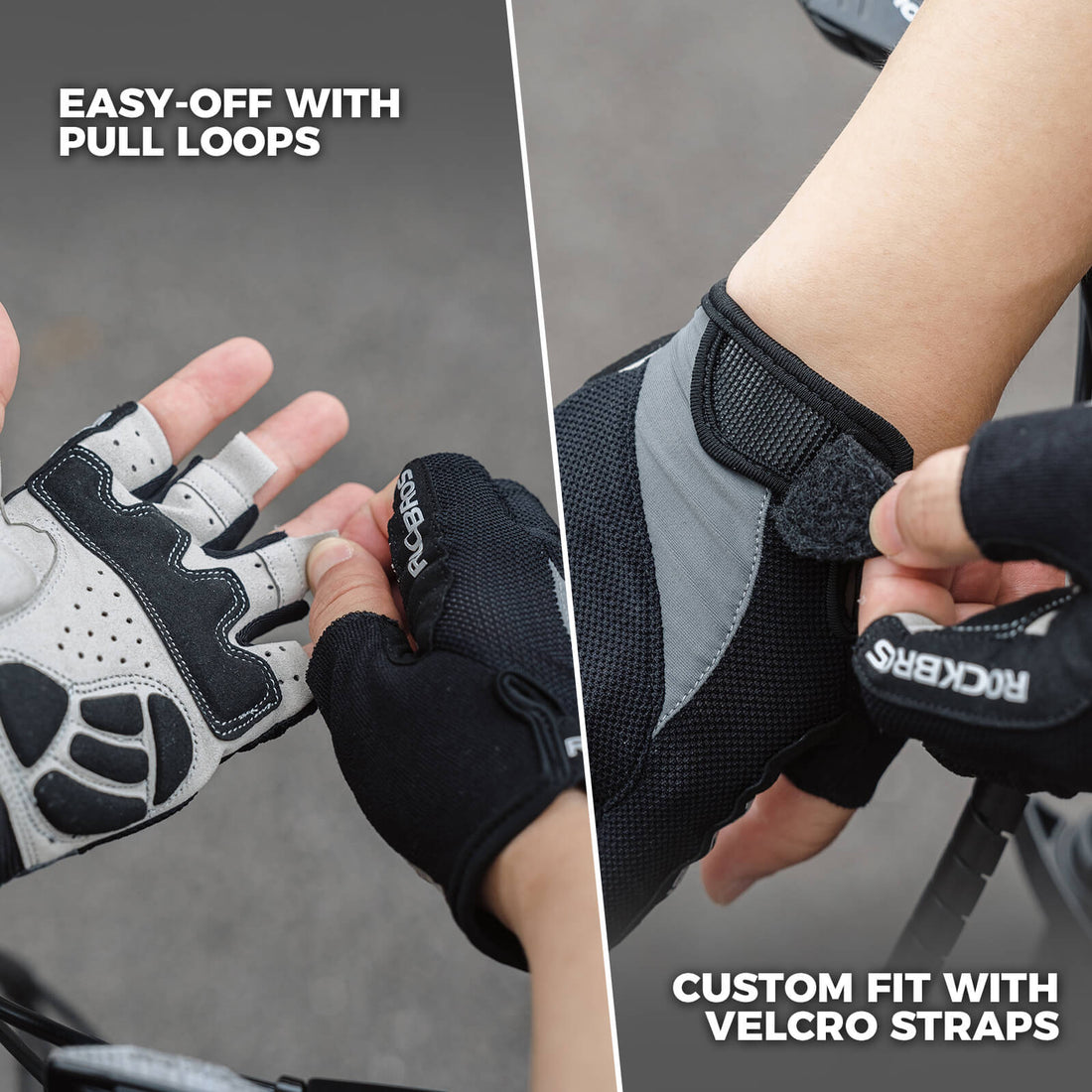 Half-Finger Cycling Gloves – Breathable Summer Ride Gloves