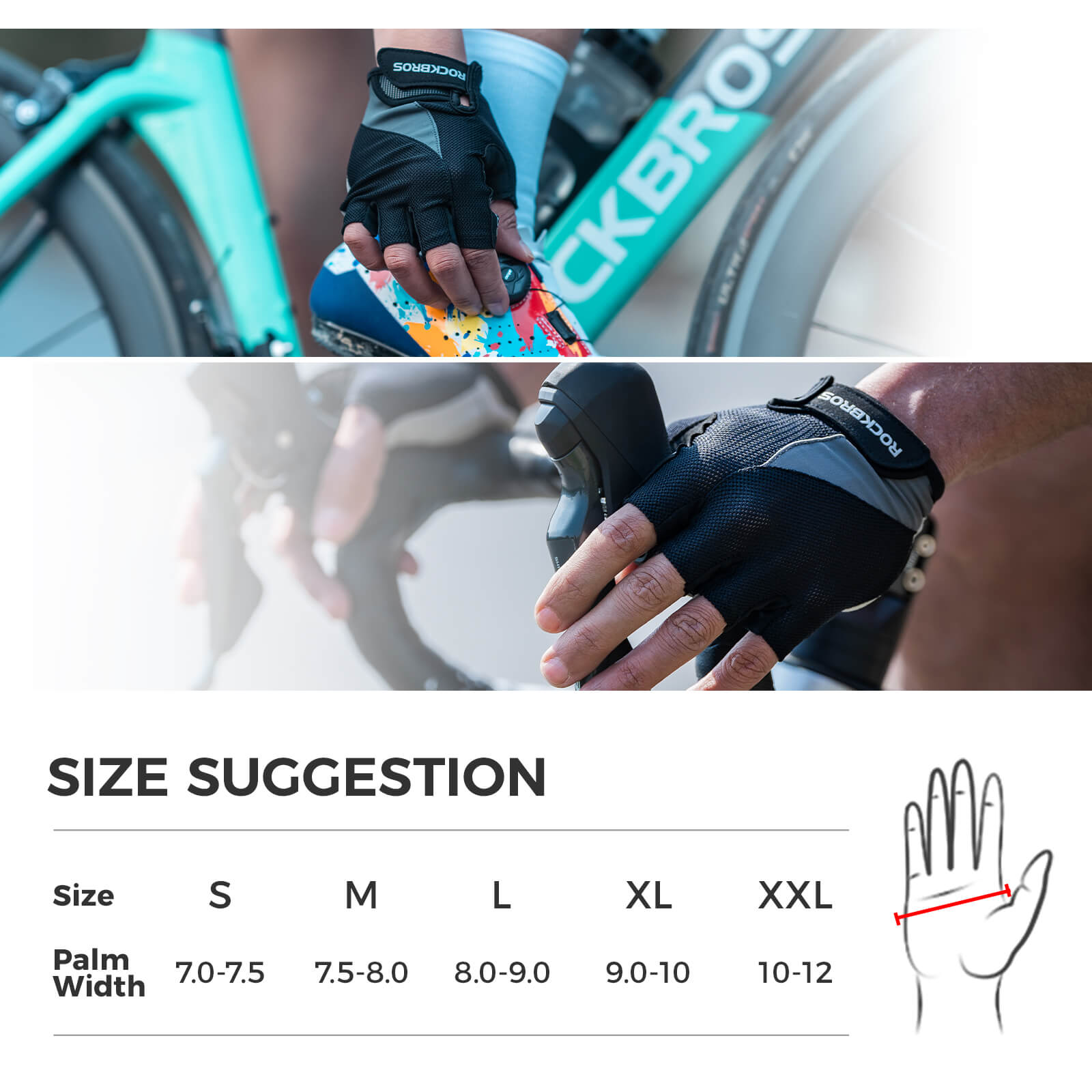 Half-Finger Cycling Gloves – Breathable Summer Ride Gloves