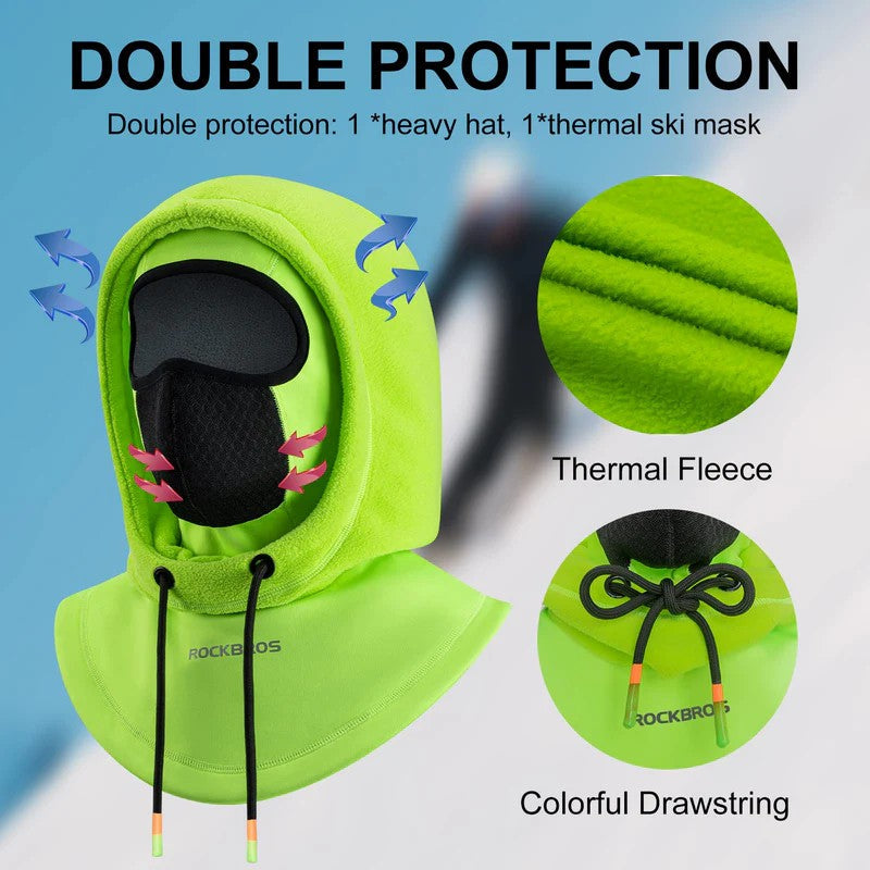 Thermal Fleece Ski Balaclava – Winter Face Mask