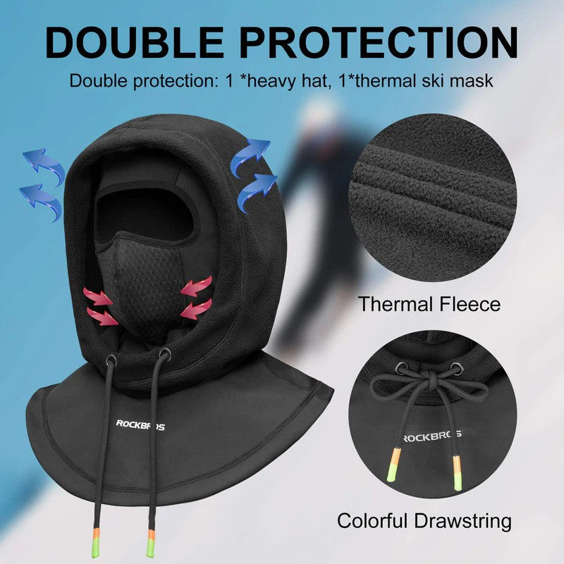 Thermal Fleece Ski Balaclava – Winter Face Mask