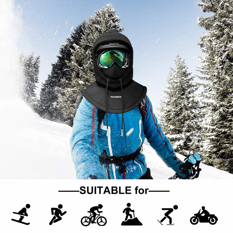 Thermal Fleece Ski Balaclava – Winter Face Mask