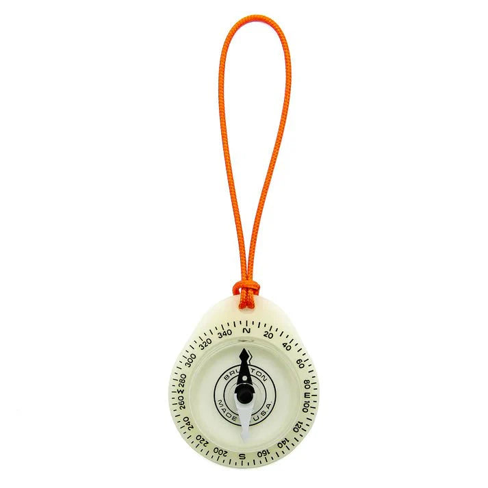 Brunton 9041 Tag-Along Glow Keychain Compass